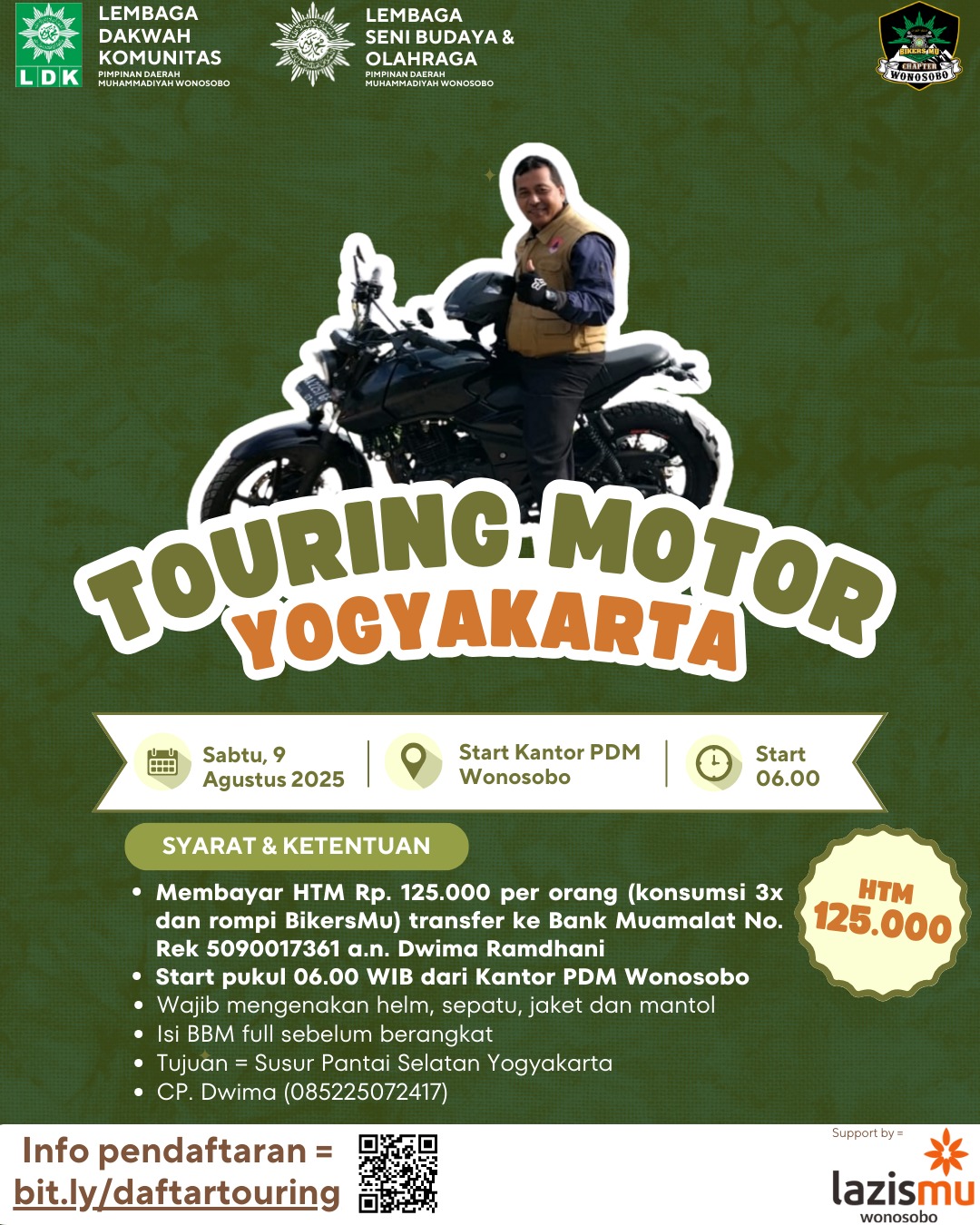 Ramaikan !! TOURING MOTOR KE YOGYAKARTA 