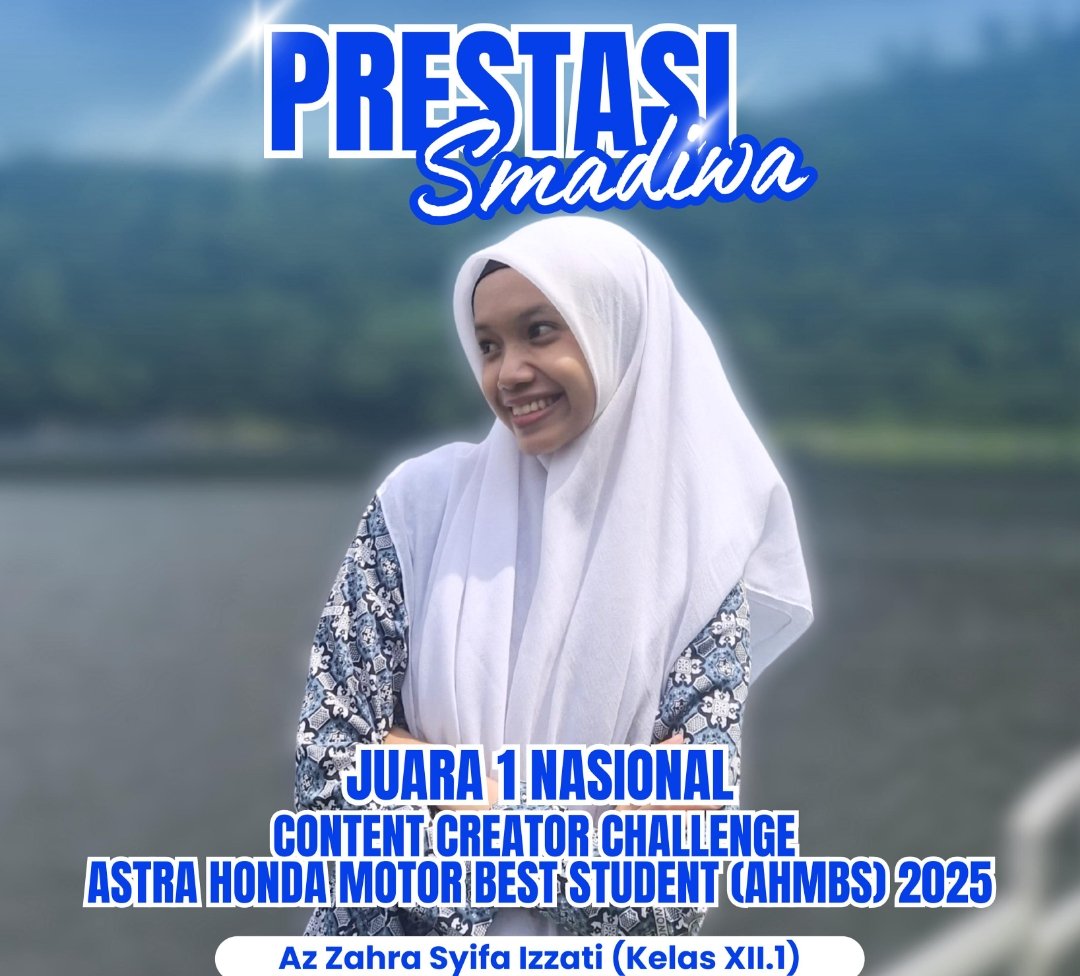 Az Zahra Syifa Izzati Raih Juara 1 Nasional Content Creator Challenge AHMBS 2025