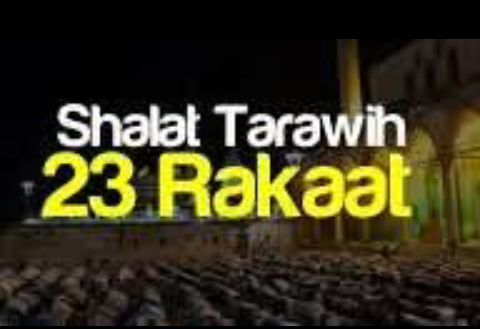 SHOLAT TARAWIH 23 RAKAAT