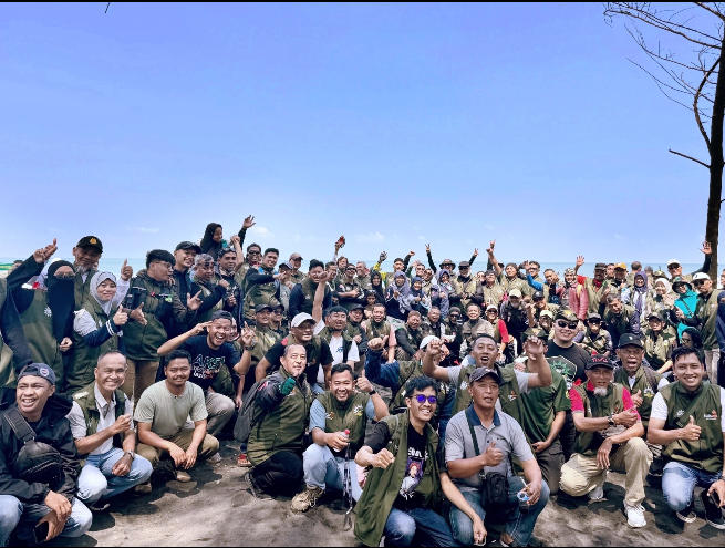 TOURING BIKERSMU CHAPTER WONOSOBO SUSUR PANTAI SELATAN DAN JALIN SILATURAHMI
