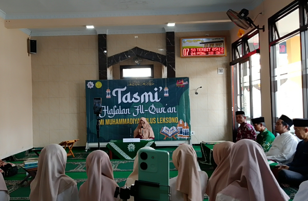  26 Siswa MI Muhammadiyah Plus  Leksono  mengikuti Tasmi' Al Qur'an Juz 1, 29 dan 30