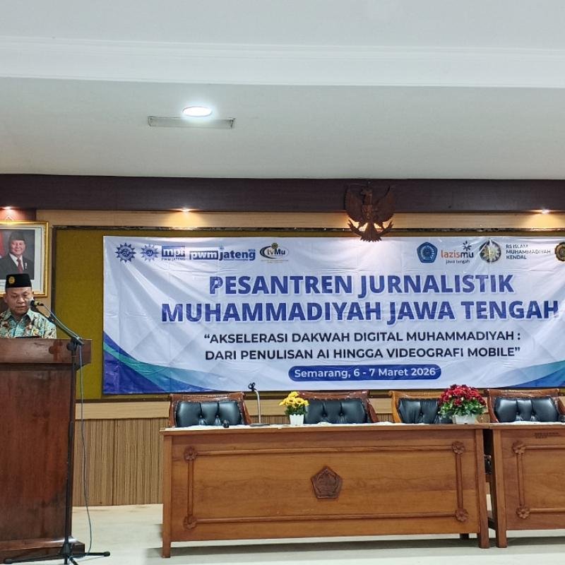 Pesantren Jurnalistik Muhammadiyah Jateng : Perkuat JurnalisMu Muda dalam Dakwah Digital