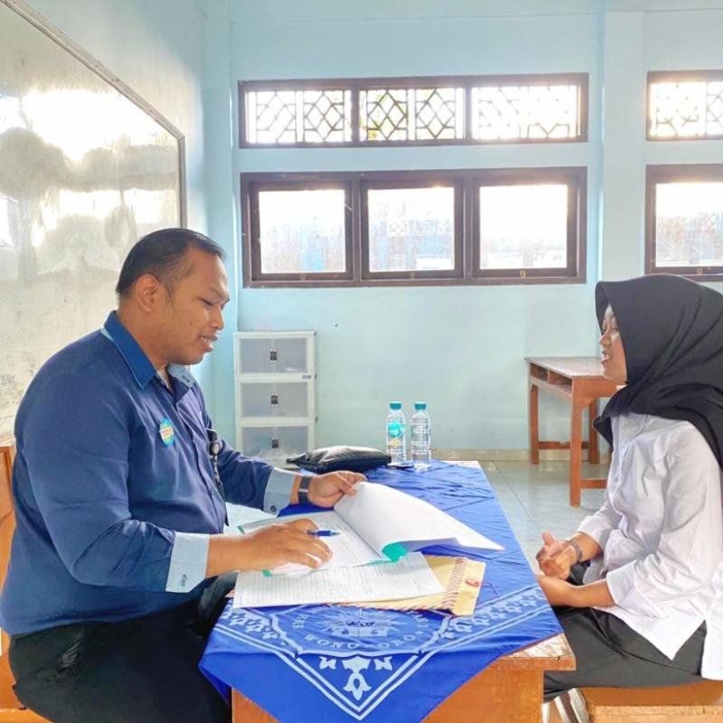 Lulus Siap Kerja! SMK Mutu Wonosobo Uji Mental Pelajar Lewat Wawancara DUDI
