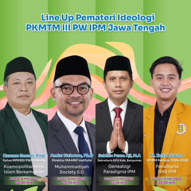 Mendalami Kosmopolitanisme Islam Berkemajuan dan Muhammadiyah 5.0