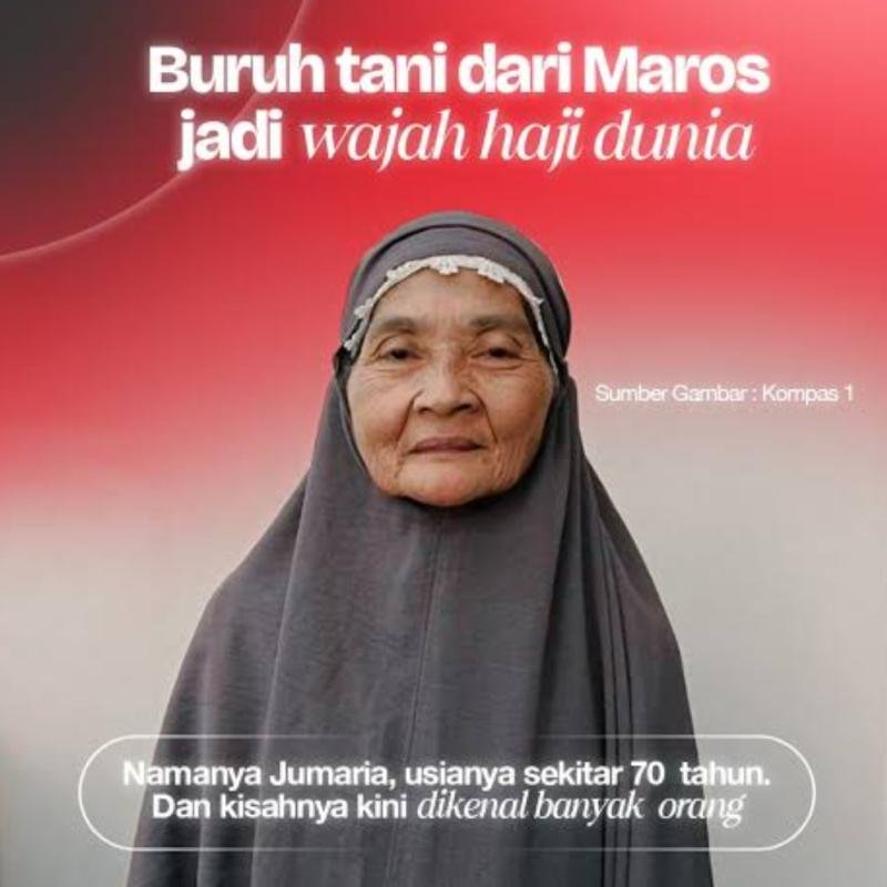 Inspiratif ! Sosok Nenek Jumaria, Ikon Haji 2026: Menabung di Ember Tua Selama 20 Tahun, Kisahnya Kini Mendunia 