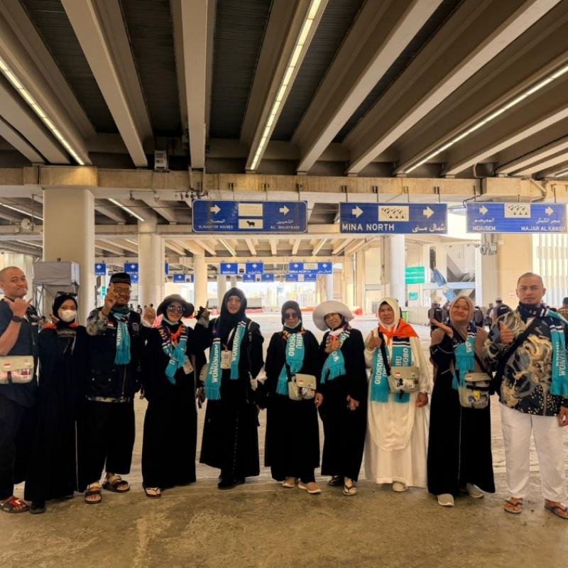 Gebrakan KBIHU Gema Arafah : 100% Jemaah Sukses Nafar Sani secara Mandiri, Ubah Tantangan Jadi Keberkahan !