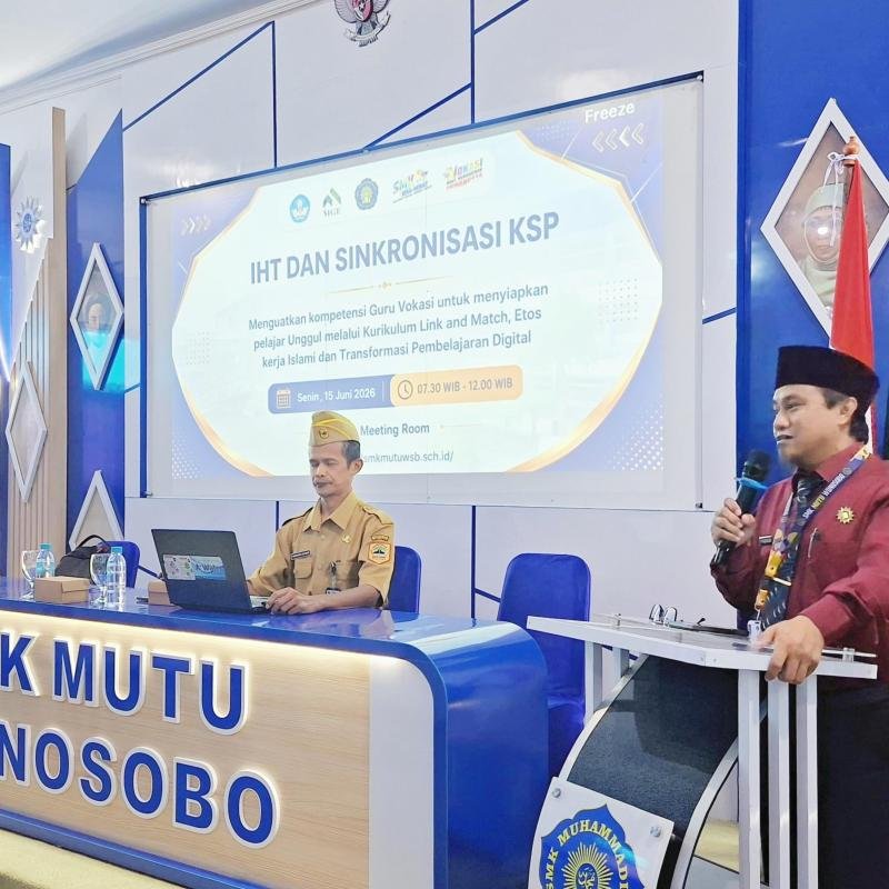 Cetak Pelajar Unggul, SMK Mutu Wonosobo Rombak Mindset Guru Vokasi di IHT 2026