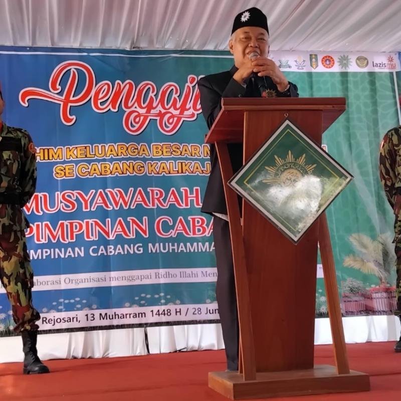 Semarak ! Musypimcab Ke-3 Kalikajar : Sukses Gelar Pengajian Akbar hingga PAW Pleno PCM