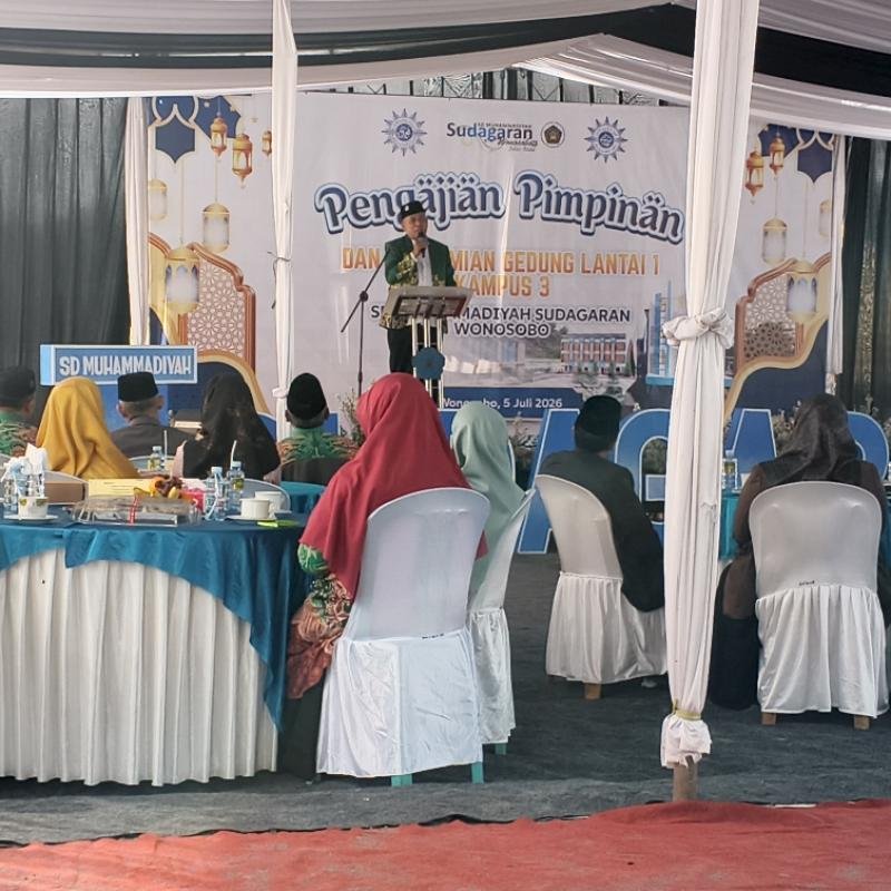 Bangun Peradaban, SD Muhammadiyah Sudagaran Resmikan Gedung Kampus 3 di Mlipak 