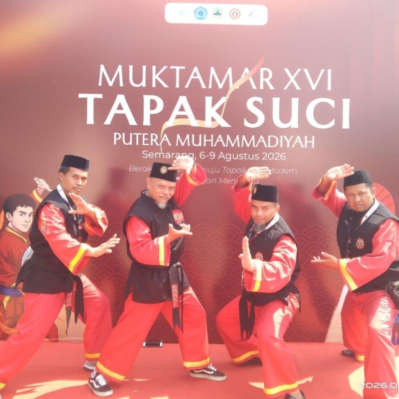 Muktamar XVI Tapak Suci Dibuka di Unimus, Bahas Arah Organisasi hingga Pembangunan Padepokan Rp20 Miliar