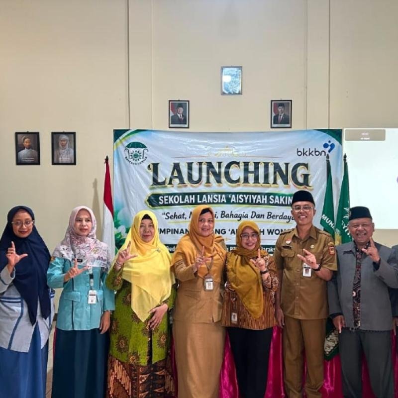 Pimpinan Cabang 'Aisyiyah Wonosobo Resmi Meluncurkan Sekolah Lansia SAKINAH untuk Wujudkan Lansia SMART