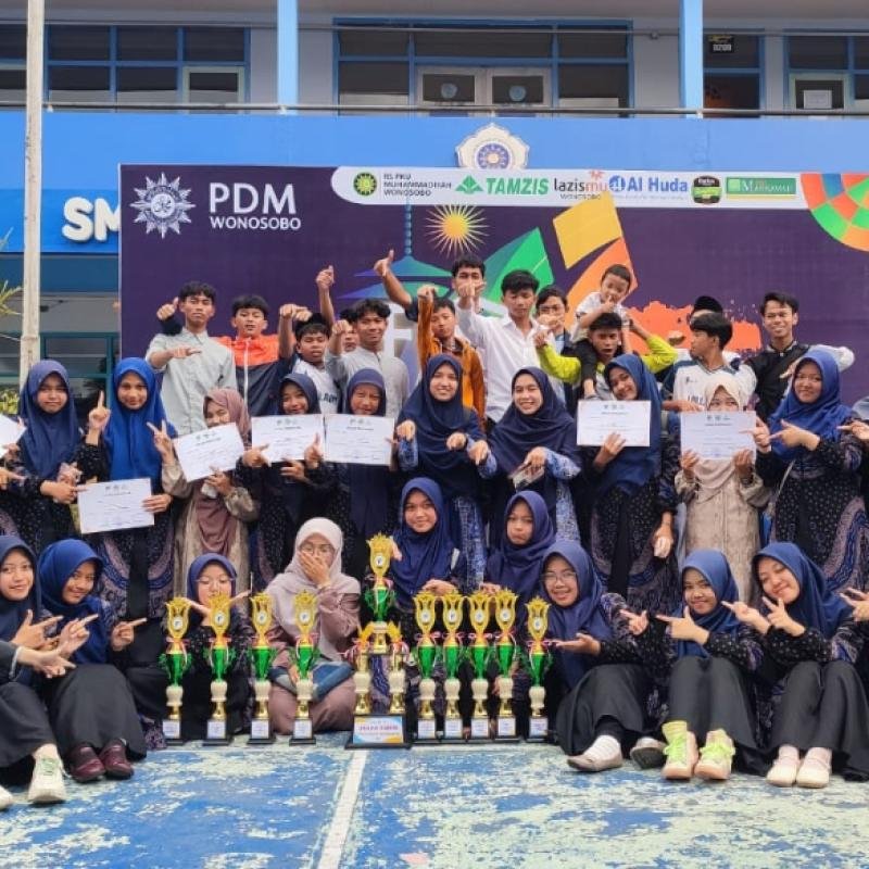 Hebat ! LKSA Panti Asuhan Muhammadiyah Wonosobo Menjadi Juara Umum Dalam Festival Santri Muhammadiyah Wonosobo