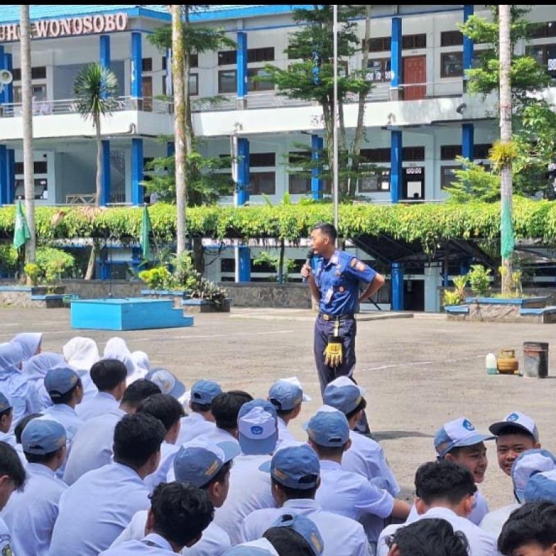 Di tengah hangatnya Hari Guru Nasional, SMK Mutu Wonosobo Gelar Program Ko Kurikuler Bermakna Tentang Kearifan Lokal Wonosobo dan Mitigasi Bencana