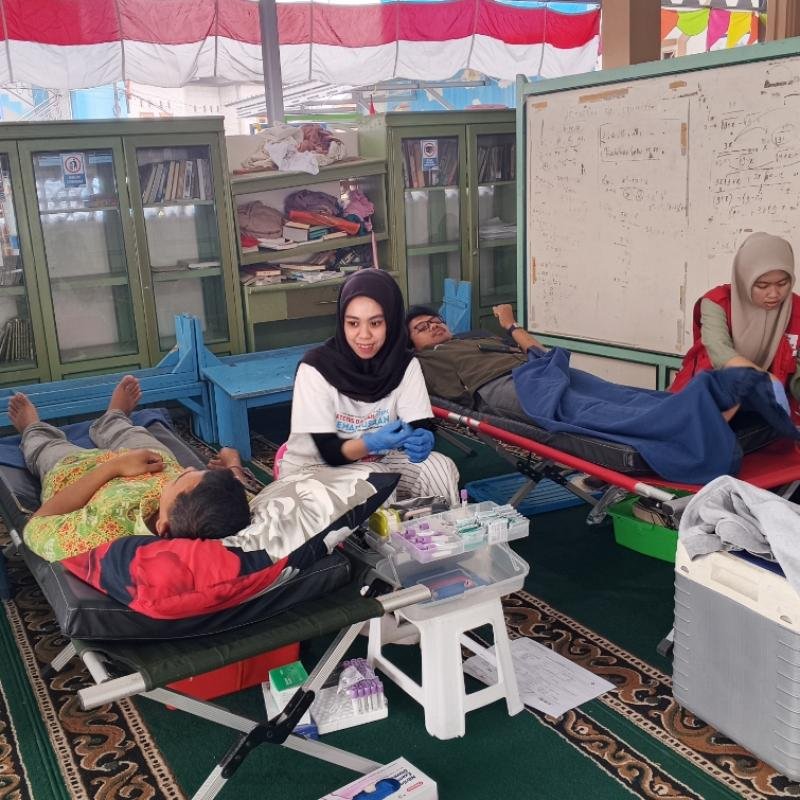BickerMu Chapter Wonosobo Kolaborasi dengan PMI Gelar aksi Donor Darah kumpulkan 28 Kantong Darah untuk kemanusiaan.