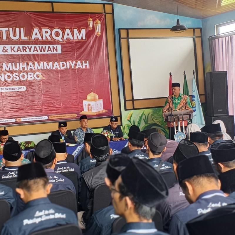 3 Pesan Bermakna Ketua PDM Wonosobo dalam Baitul Arqam SMA Muhammadiyah Wonosobo