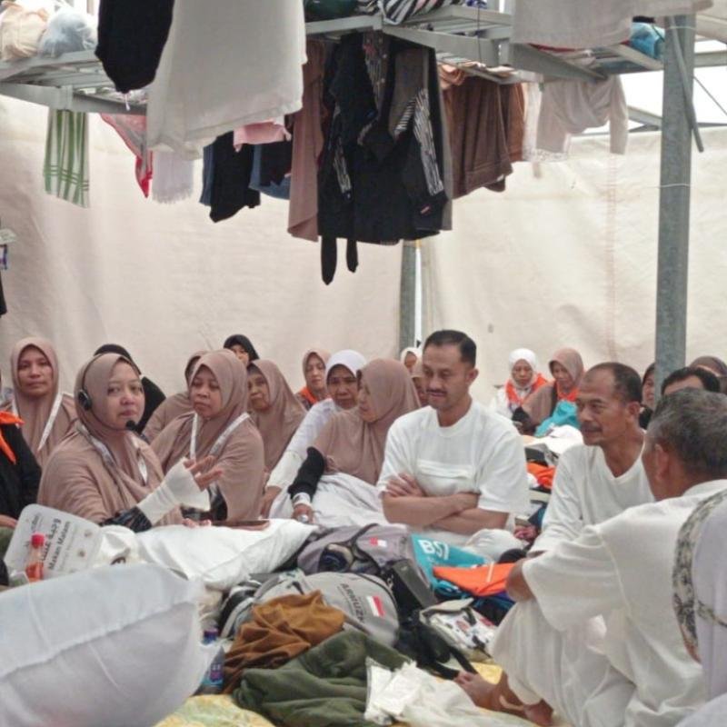 Selesai Jumrah Aqabah, KBIHU Gema Arafah Wonosobo Matangkan Skenario Lontar Hari Tasyrik