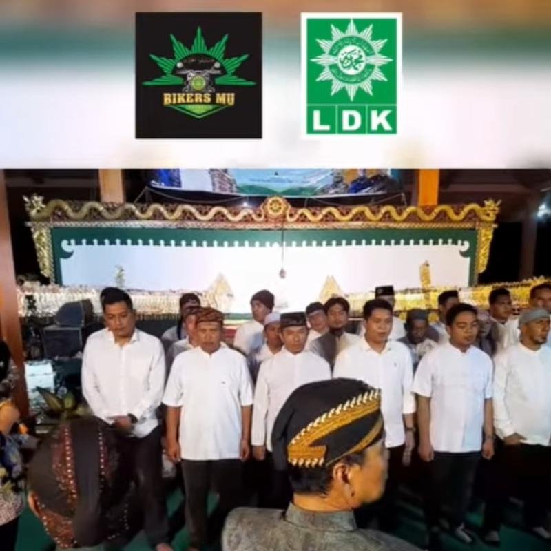Meriah! Pelantikan BikersMu Korwil Jateng di Rembang, Usung Dakwah Inklusif Lewat Pentas Wayang Kulit