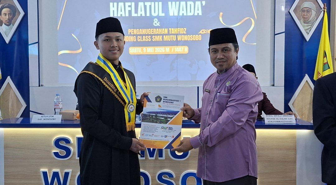 Haflatul Wada SMK Mutu Wonosobo 2026 : Apresiasi Prestasi Tahfidz dan Karakter Santri  - Gambar 5