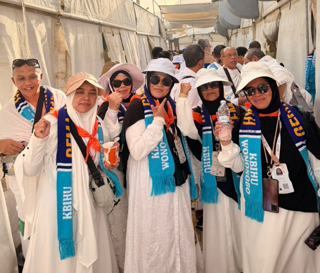Tiba di Mina, KBIHU Gema Arafah Wonosobo Bagi Jemaah Jadi Tiga Skema Lontar Jumrah - Gambar 1