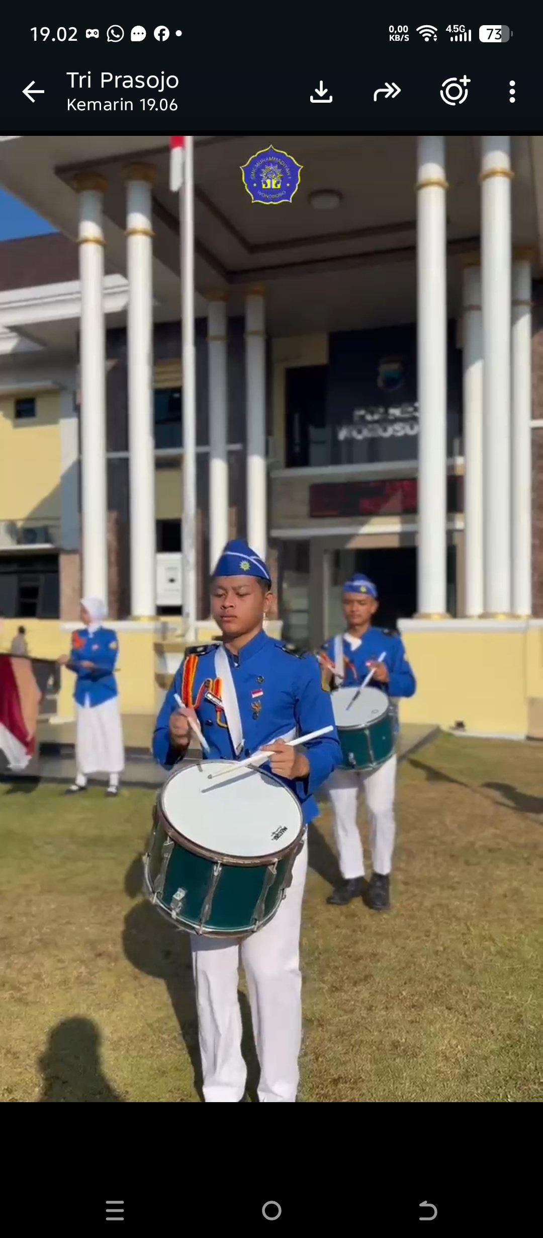 Hebat ! SMK Muhammadiyah 1 Wonosobo Mewakili Polda Jateng Dalam Ajang Defile Kapolri Cup Nasional 2026 - Gambar 10