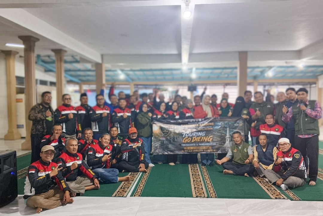 Sambut 31 BikersMu Kabupaten Bandung di Wonosobo, Ustadz Zaenuri Kupas 'Ayat Touring' Qs. Al-Mulk 15 - Gambar 1