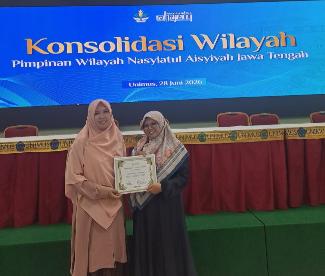 Sabet Penghargaan Prestisius ! PDNA Wonosobo Berjaya di Panggung Nasyiah Award dalam Konsolidasi PWNA Jawa Tengah di Unimus Semarang. - Gambar 3