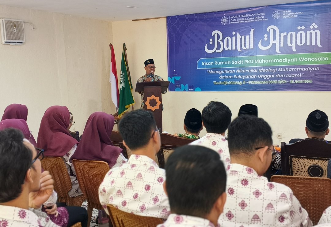 Meneguhkan Ideologi dan Pelayanan Unggul Islami, Puluhan Karyawan RS PKU Muhammadiyah Wonosobo Ikuti Baitul Arqam di Lodji Marong - Gambar 1