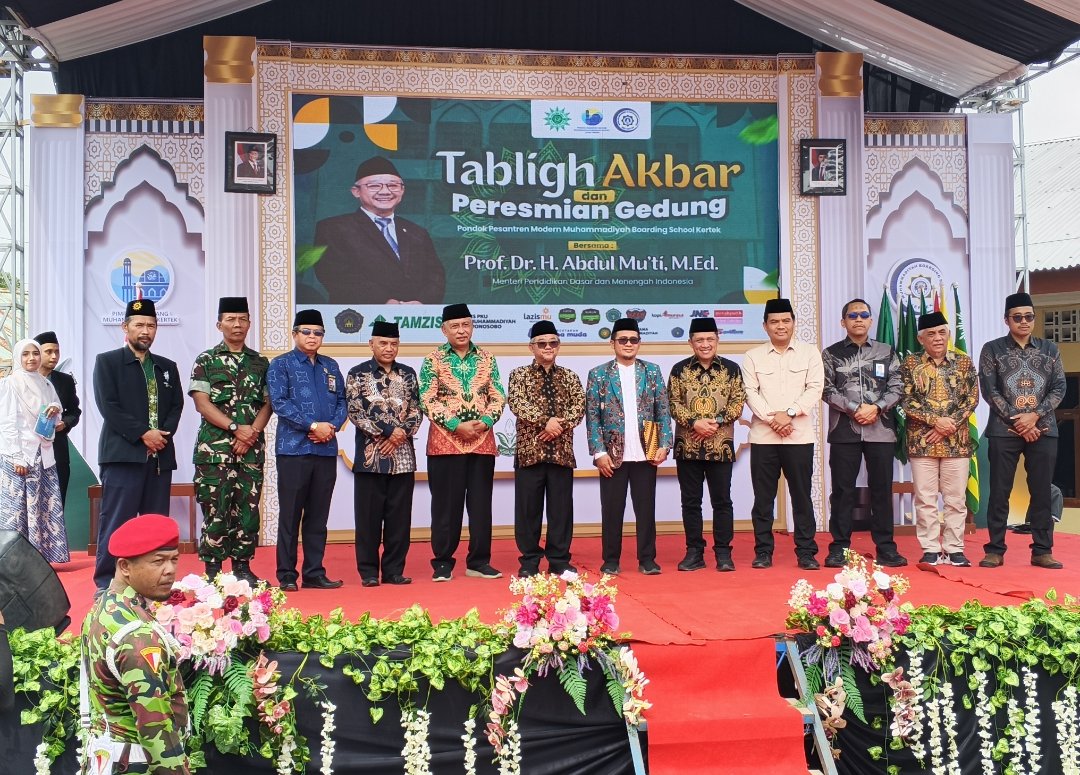 Mendikdasmen Resmikan Ponpes Modern MBS PCM Kertek, Tekankan Pentingnya Fitrah dan Investasi Ilmu - Gambar 4