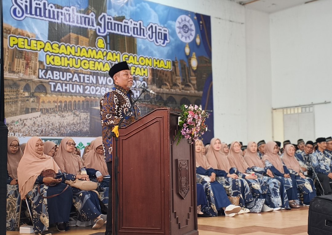 Ribuan Jamaah Hadir Dalam Silaturahmi Jamaah Haji dan Pelepasan Calon Jamaah Haji KBIHU Gema Arofah Tahun 2026 - Gambar 2