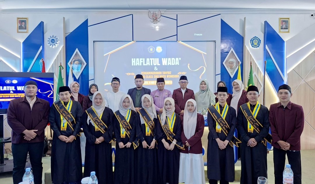 Haflatul Wada SMK Mutu Wonosobo 2026 : Apresiasi Prestasi Tahfidz dan Karakter Santri  - Gambar 1