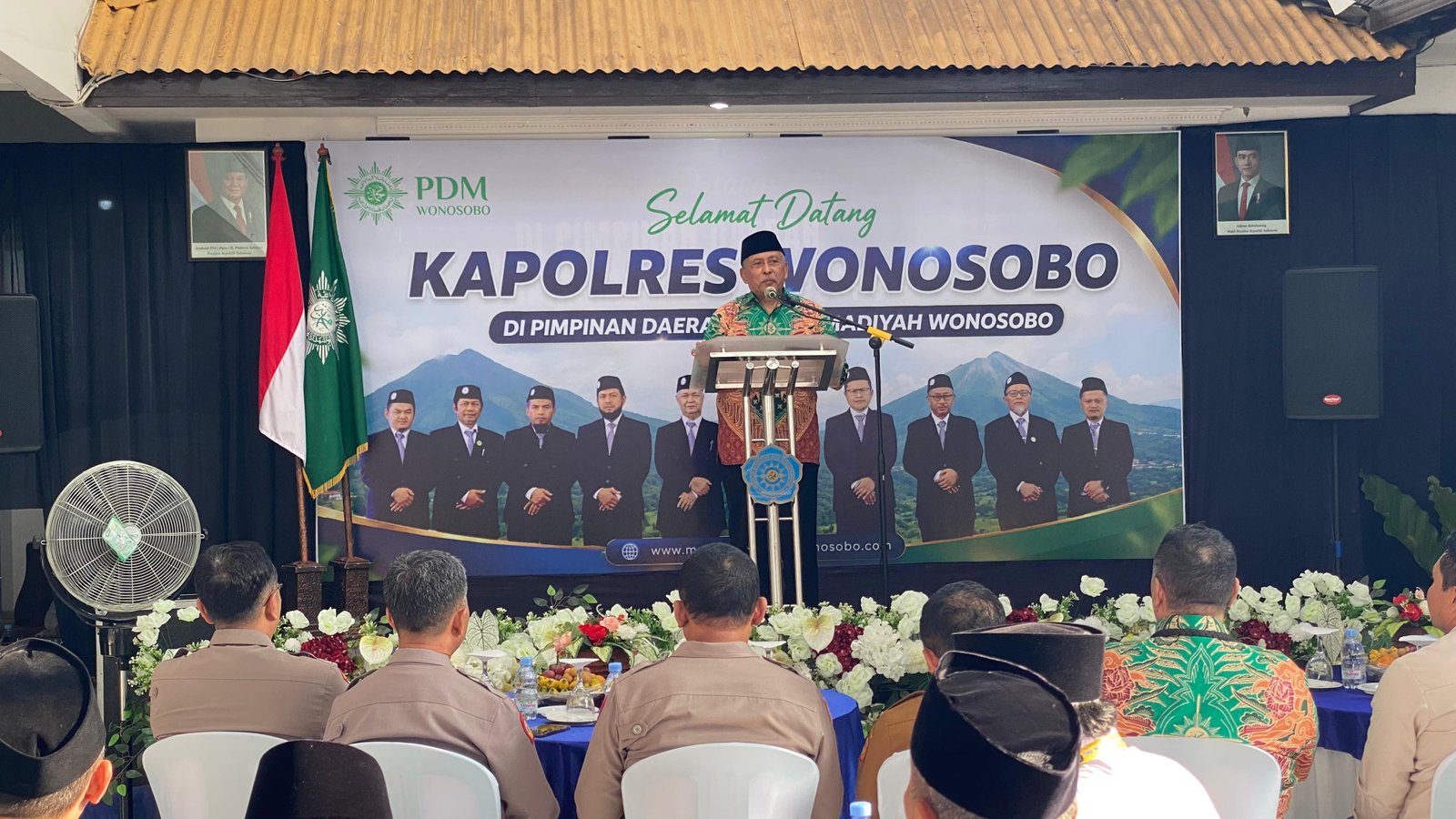 Perkuat Sinergi Dakwah dan Keamanan, Kapolres Wonosobo yang Baru Silaturahmi ke PDM Wonosobo - Gambar 2