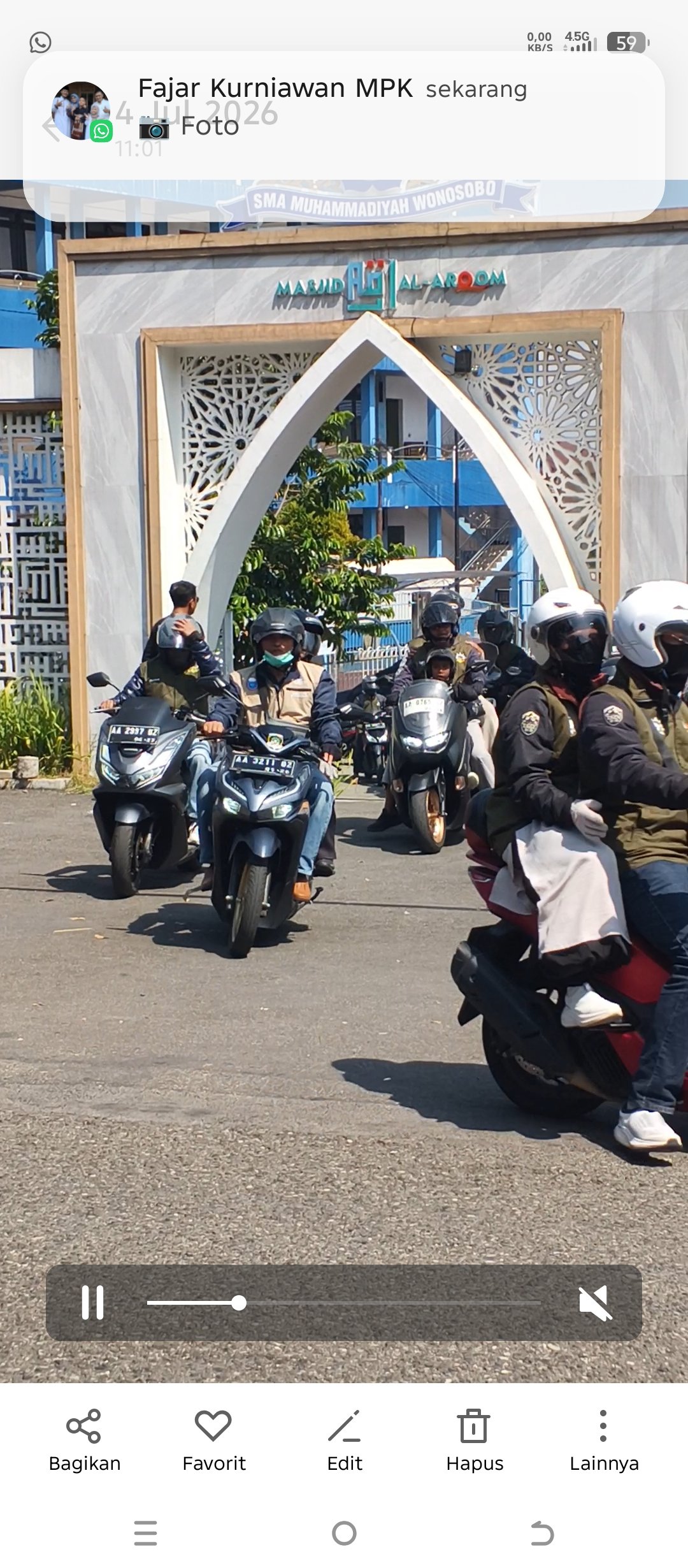 BikersMu Chapter Wonosobo Kembali Mengaspal Dakwah, Gelar Touring ke Pantai Gunung Kidul Selama 2 hari  - Gambar 6