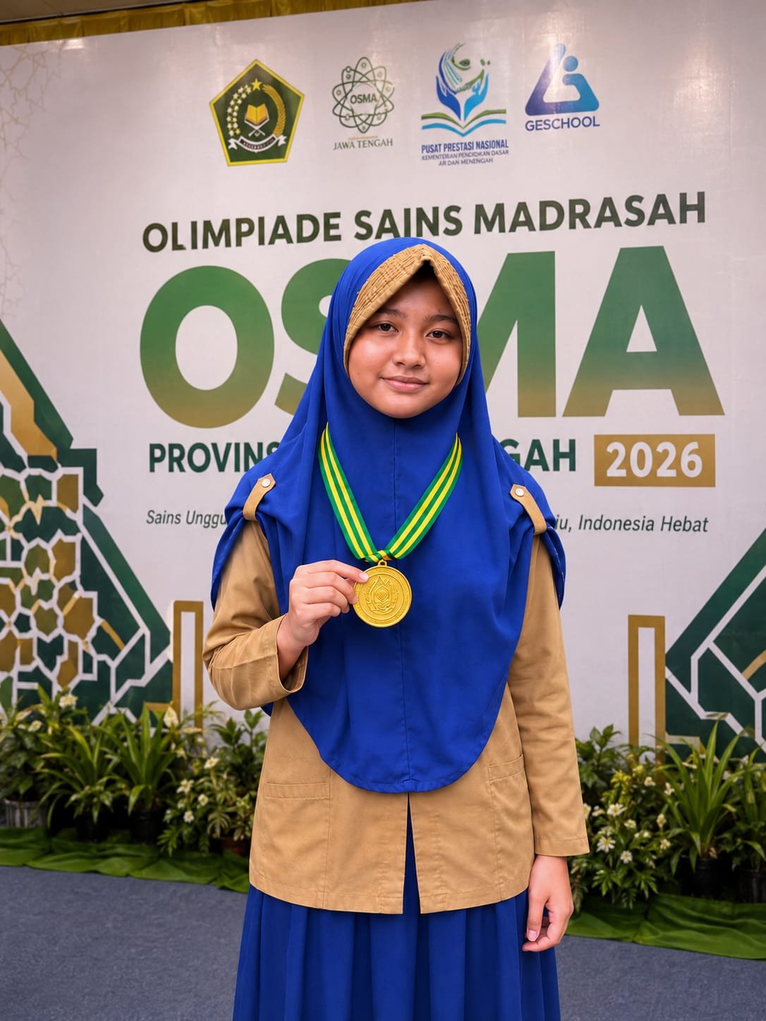 Thalita Hazna Ilmanafya Raih Medali Emas OSMA Jawa Tengah 2026, Bukti Keunggulan MI Muhammadiyah Plus Leksono - Gambar 1