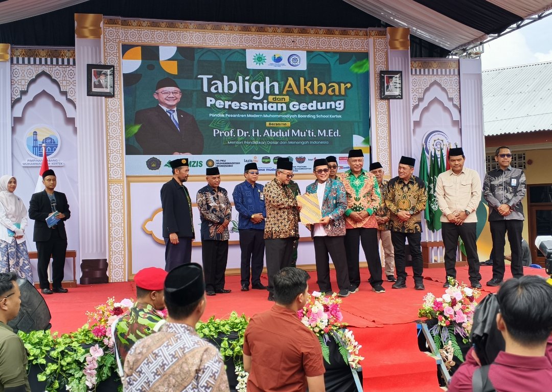 Mendikdasmen Resmikan Ponpes Modern MBS PCM Kertek, Tekankan Pentingnya Fitrah dan Investasi Ilmu - Gambar 5