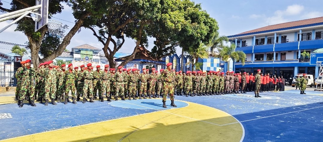 Milad ke-61, Ratusan Personel KOKAM Cakra Bayu Gelar Apel Siaga di Wonosobo - Gambar 1