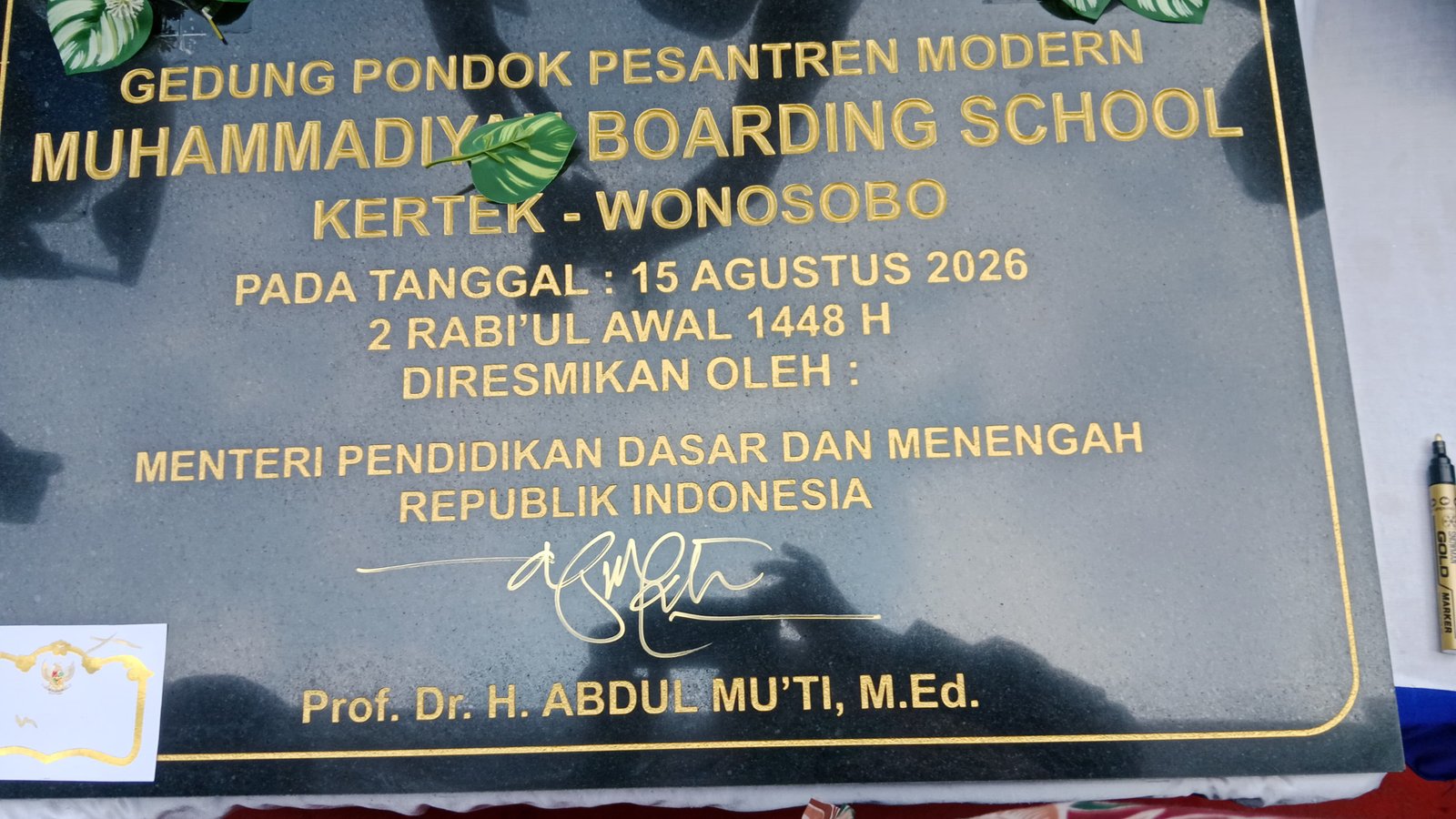 Mendikdasmen Resmikan Ponpes Modern MBS PCM Kertek, Tekankan Pentingnya Fitrah dan Investasi Ilmu - Gambar 20