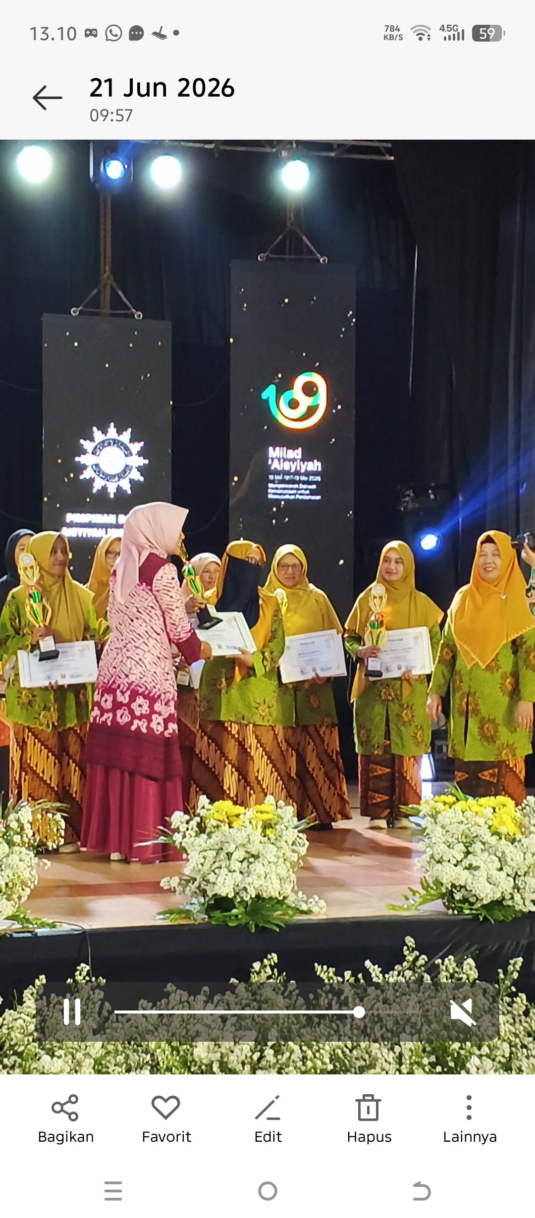 Milad Ke-109 'Aisyiyah Wonosobo : Kokohkan Dakwah Kemanusiaan Melalui Aksi Nyata dan Pemberdayaan Perempuan - Gambar 17