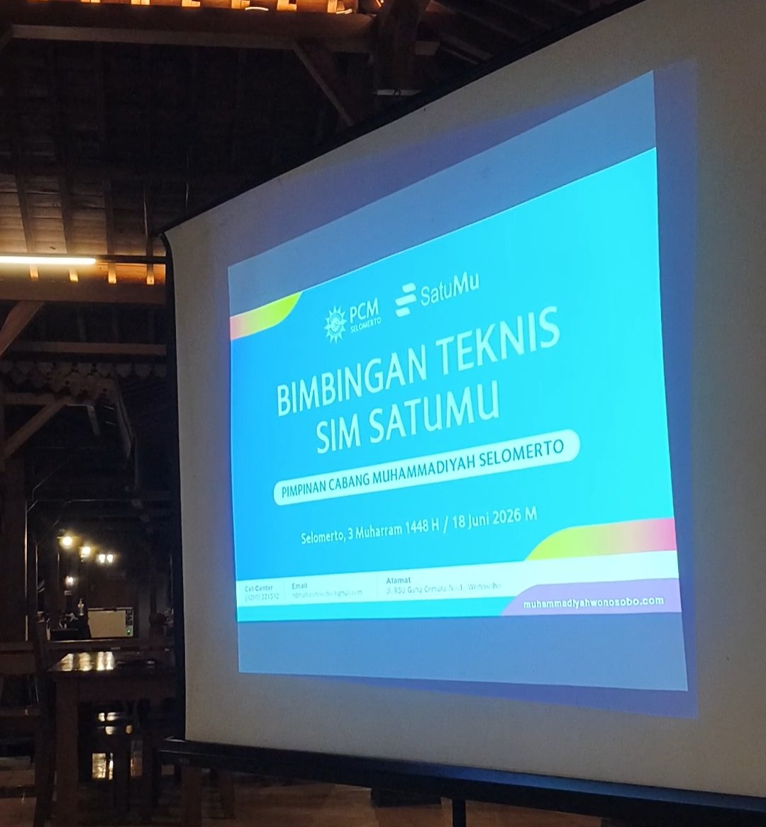 Akselerasi Digitalisasi Organisasi, PCM Selomerto Gelar Bimtek Aplikasi SatuMu di Nawasena - Gambar 9
